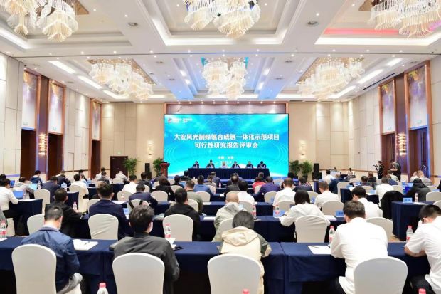 吉電股份大安風光制綠氫合成氨一體化項目可行性研究報告通過專家審查