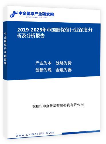 2019-2025年中國眼保儀行業深度分析及分析報告