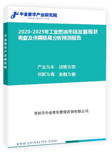 2020-2025年工業燃油市場發展現狀調查及供需格局分析預測報告